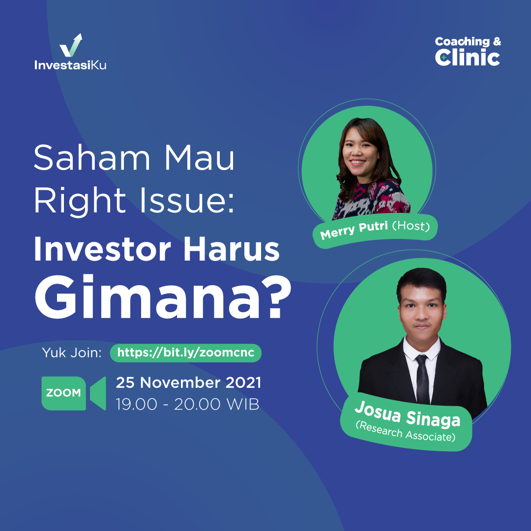 Saham Mau Right Issue Investor Harus Bagaimana?