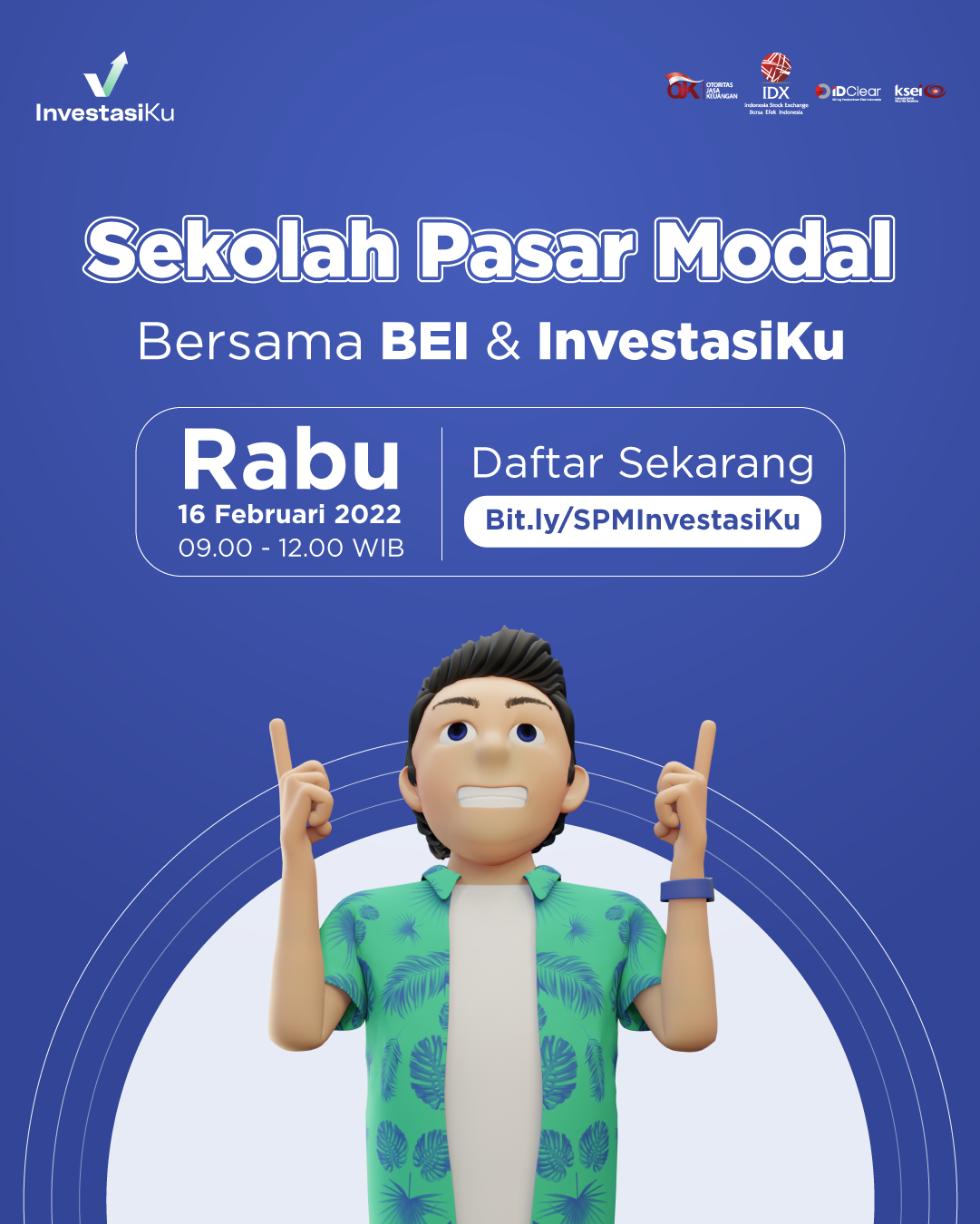 Sekolah Pasar Model Bersama BEI & InvetasiKu