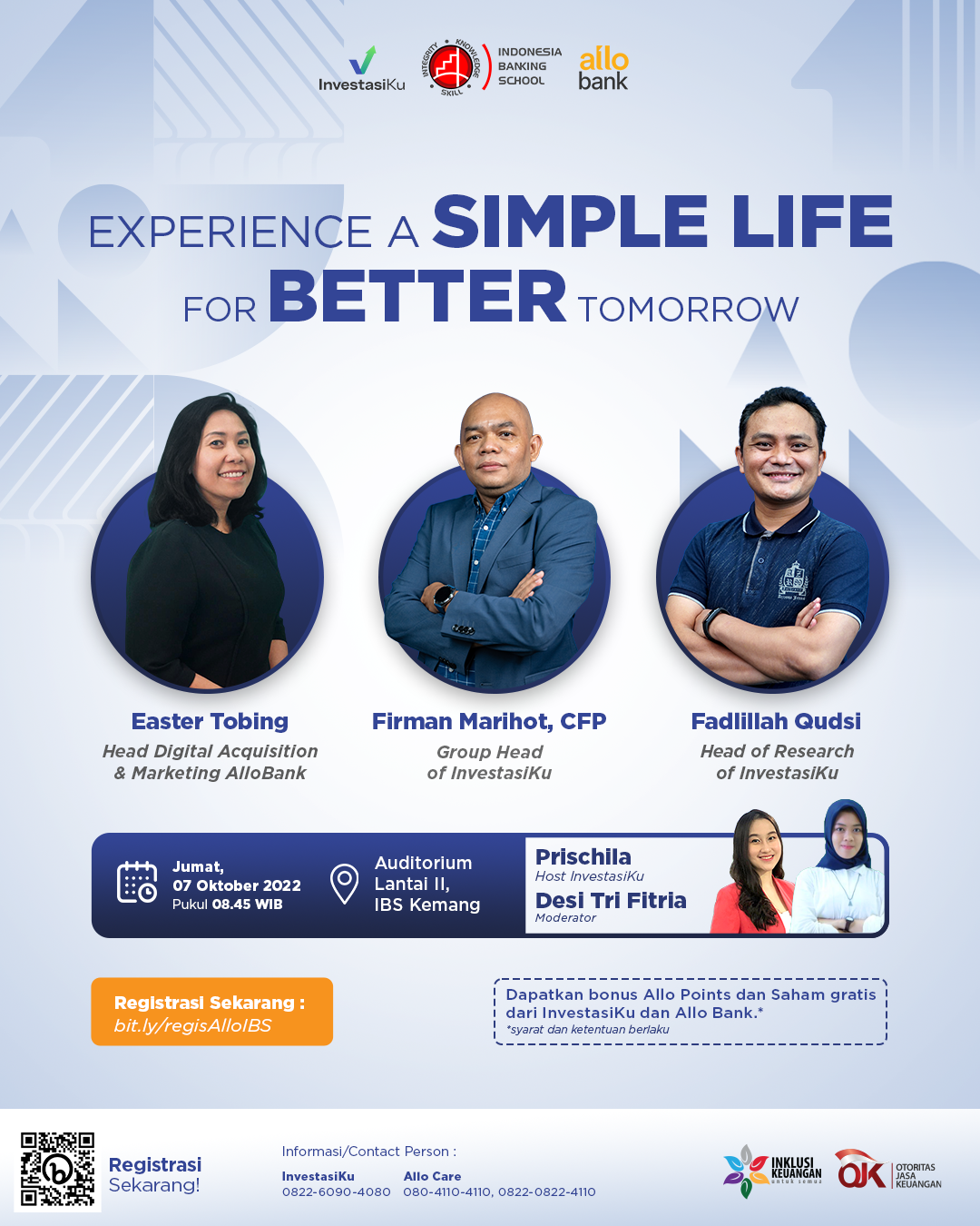 Experience A Simple Life For Better Tomorrow X IBS 
