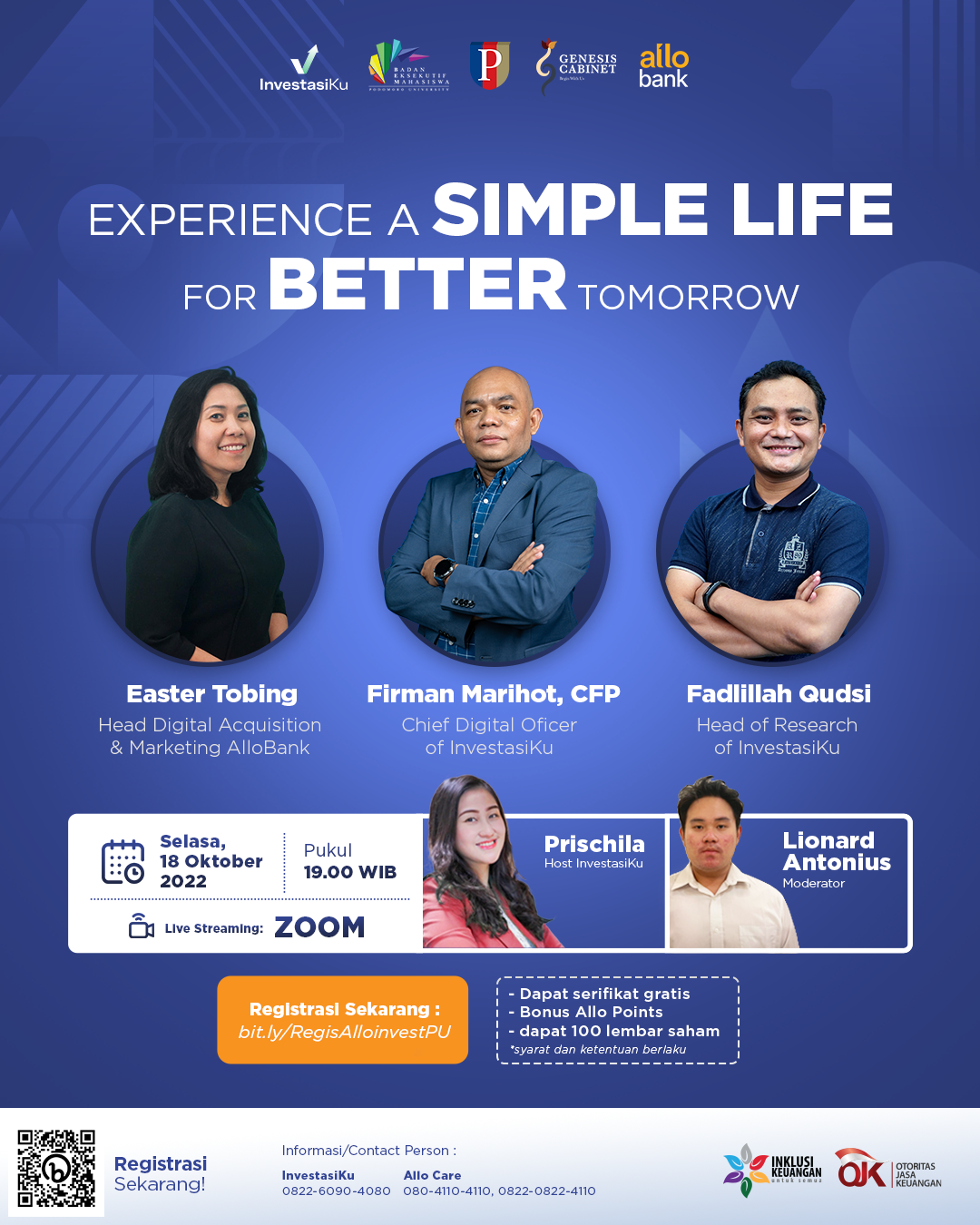 Experience A Simple Life For Better Tomorrow X Podomoro University