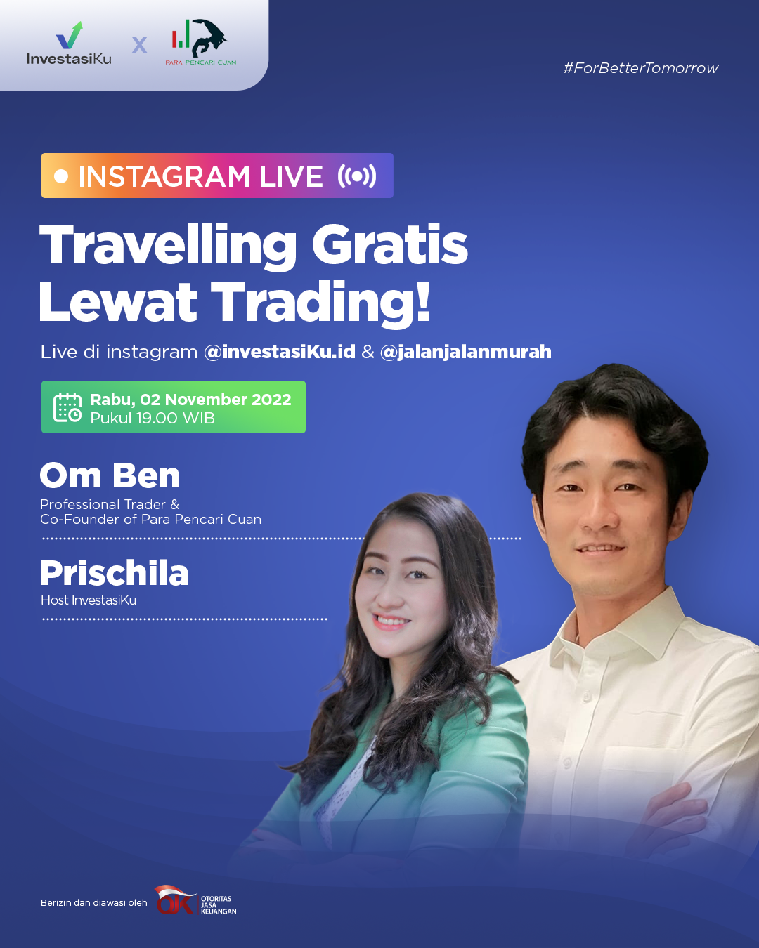 Traveling Gratis Lewat trading 