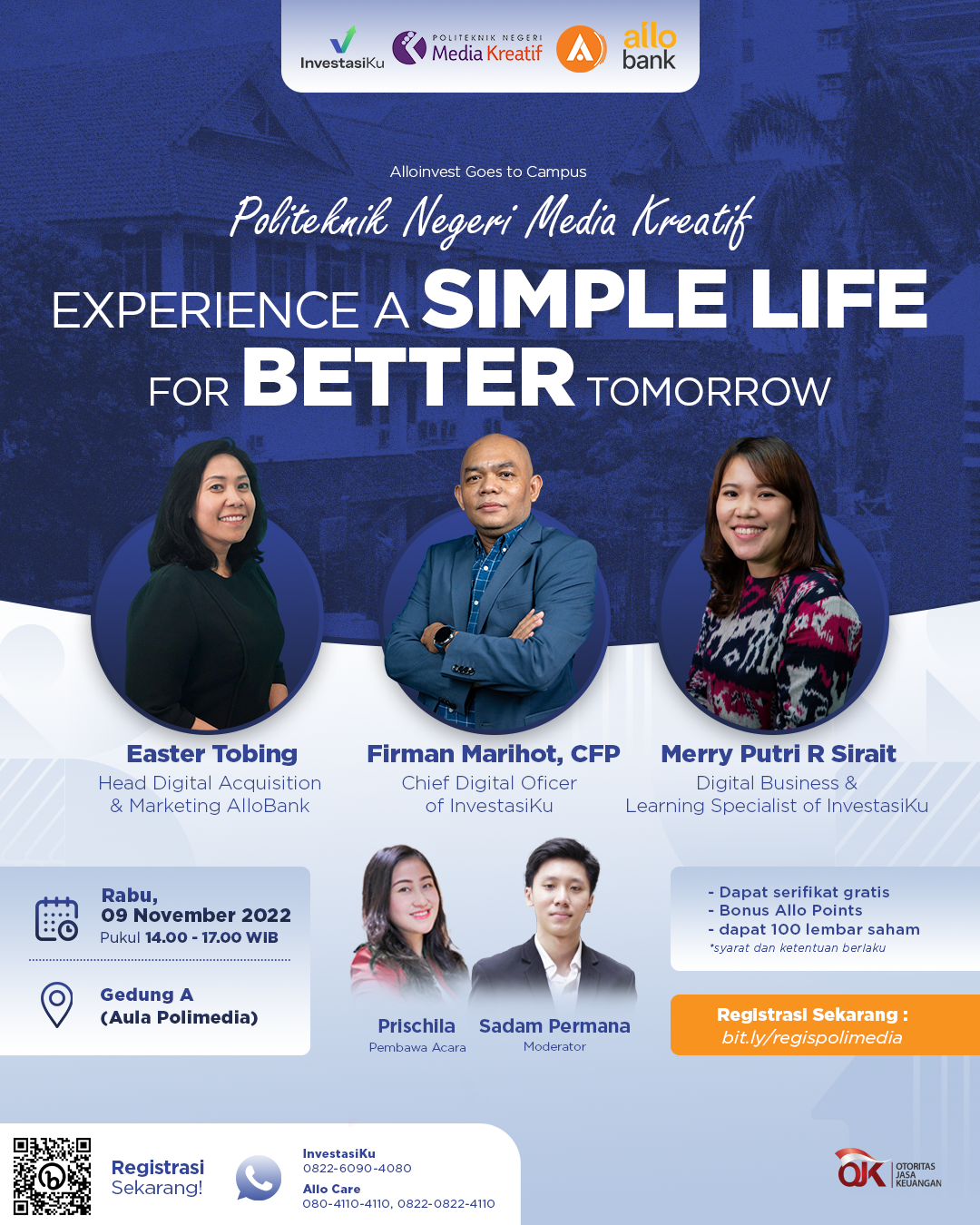 Experience A Simple Life For Better Tomorrow X Polimedia