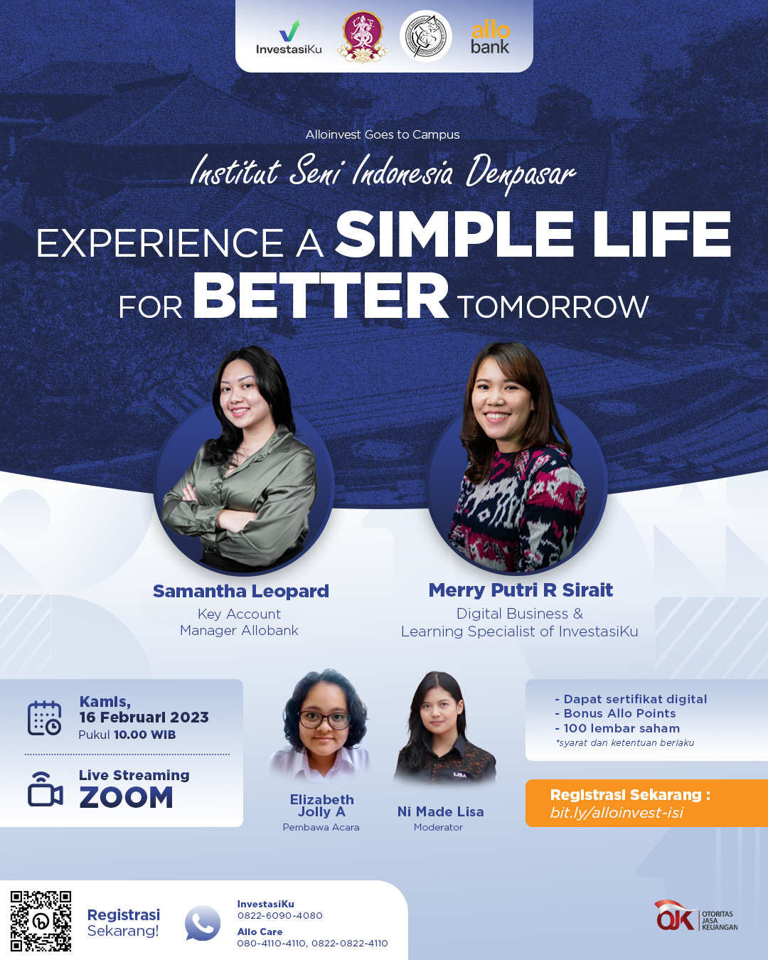 Experience A Simple Life For Better Tomorrow X Institut Seni Indonesia Denpasar